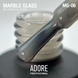 Гель-лак Adore Professional для витражного покрытия Marble glass MG-06 Calcite молочно-серая глазурь 8 мл 2 из 2