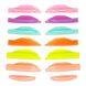 Zola Lash Lifting Shields Rainbow L-Curl, 7 pairs 2 of 3