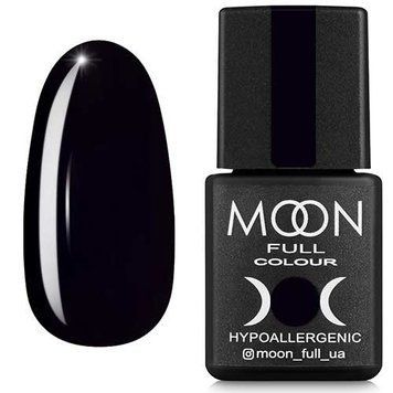 Gel polish Moon Full color Gel polish №188 deep black 8 ml