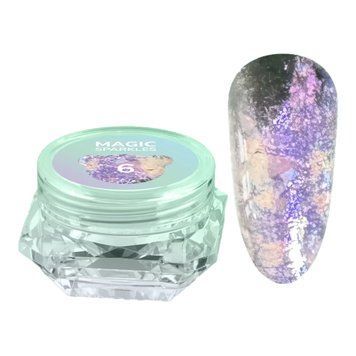 Сухие блестки YouAreCute для дизайна ногтей Magic Sparkles №6 0,2g в интернет магазине Beauty Hunter
