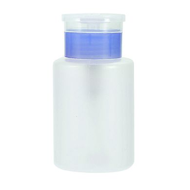 Blue jar with pump, 150 ml