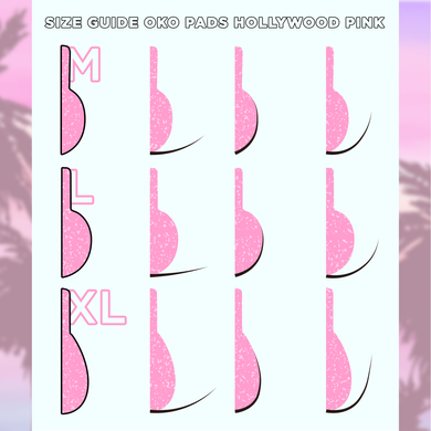 OKO Валики для ламинирования ресниц Hollywood Pink, 3 пары в интернет магазине Beauty Hunter