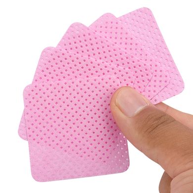 Pink lint-free napkins, 200 pcs