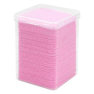 Pink lint-free napkins, 200 pcs