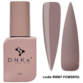 База DNKa' камуфлирующая Cover Rubber Base French №0007 Powerful 12 мл в интернет магазине Beauty Hunter