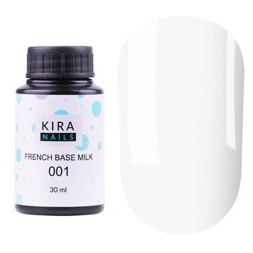 База Kira Nails French Base Milk, 30 мл в інтернет магазині Beauty Hunter
