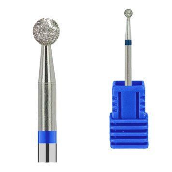 Diamentowa kulka do obcinania paznokci Kraken z niebieskim nacięciem 3,0*2,9 mm w sklepie internetowym Beauty Hunter