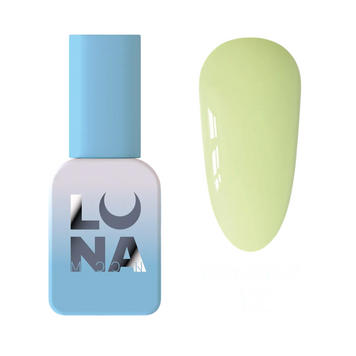 Гель-лак Luna Moon для педикюру, однофазний, One step, #12, 8 мл в інтернет магазині Beauty Hunter