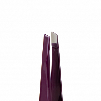 Staleks Пінцет для брів Expert 11 Type 4 (узкі скошені кромки) фіолетовий в інтернет магазині Beauty Hunter