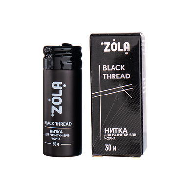 Zola Black Thread For Brows 30 m