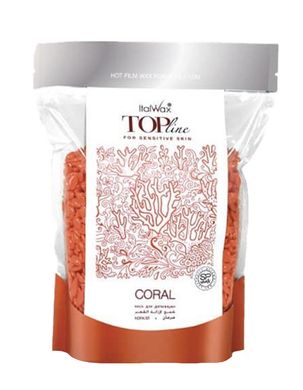 Italwax Воск горячий в гранулах TOP Коралл, 750 г в интернет магазине Beauty Hunter