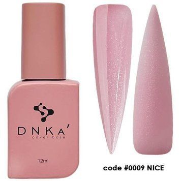 База DNKa' камуфлирующая Cover Rubber Base French №0009 Nice 12 мл в интернет магазине Beauty Hunter