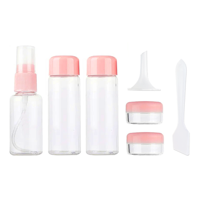 Travel Bottle Set Pink