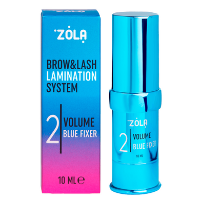 Zola Composition No. 2 for lamination Volume Blue Fixer, 10 ml