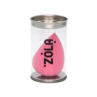 Zola Спонж крапля со скосом супер м'який, ярко-рожевий в інтернет магазині Beauty Hunter