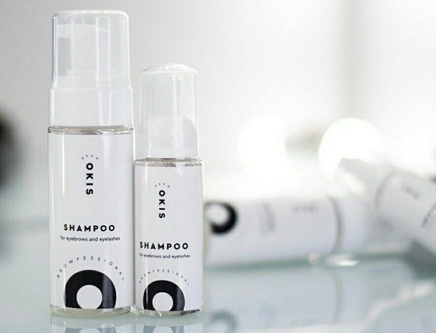 Shampoo for deep cleansing of eyebrows Okis